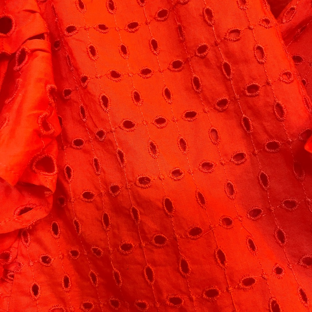 Eyelet Wrap Top - Picture 3 of 6